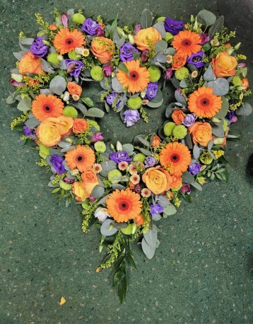 Vibrant Open Heart