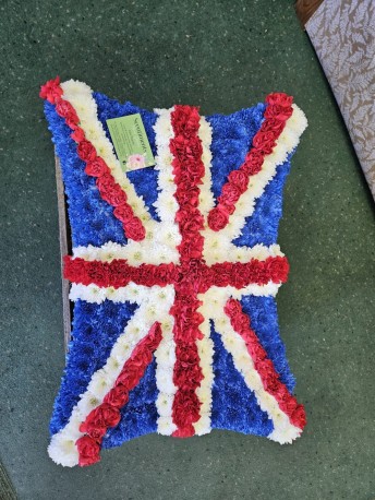 Union Jack Funeral Tribute