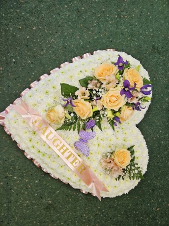 Personalised Butterfly Heart